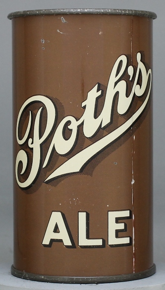 Poth's Ale Flat Top Can