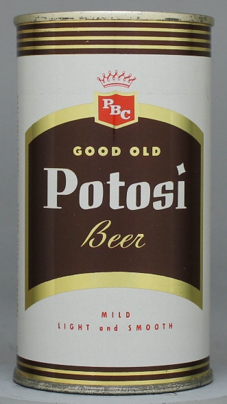 Potosi Good Old Beer Flat Top Can