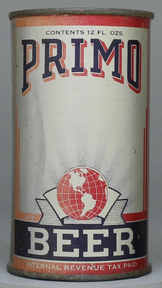 Primo Beer Flat Top Can