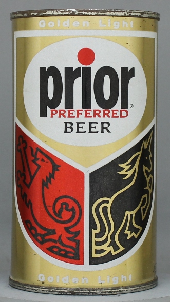 Prior Preferred Beer Flat Top Can
