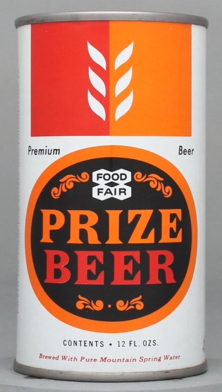 Prize Beer Flat Top Can