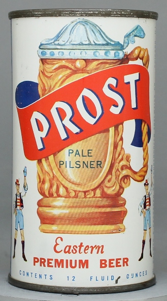 Prost Pale Pilsner Beer Flat Top Can