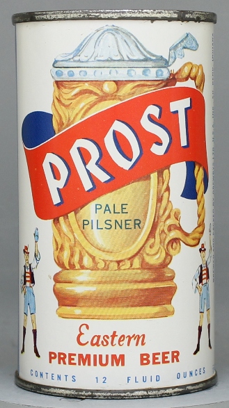 Prost Pale Pilsner Premium Beer Flat Top Can