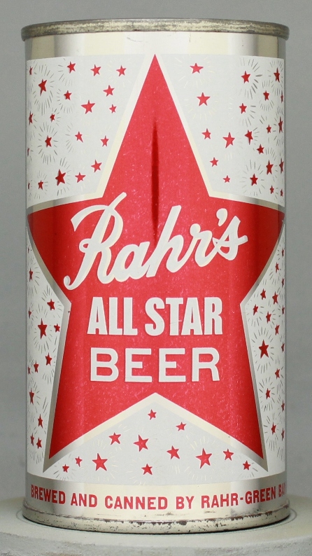 Rahr's All Star Beer Flat Top Can