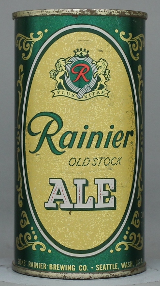 Rainier Old Stock Ale Flat Top Can