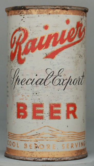 Rainier Special Export Pale Beer Flat Top Can