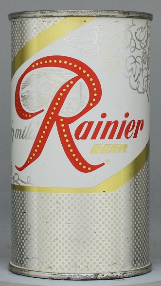 Rainier Truly Mild Beer Flat Top Can