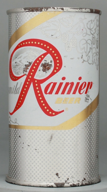 Rainier Truly Mild Beer Flat Top Can