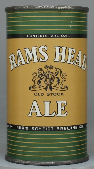Rams Head Ale Flat Top Can