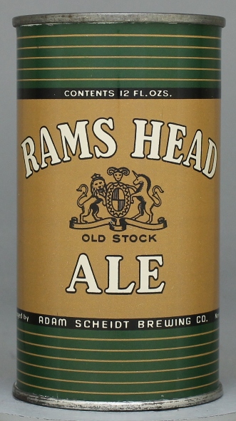 Rams Head Old Stock Ale Flat Top Can