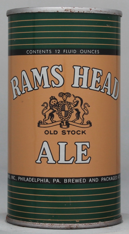 Rams Head Ale Flat Top Can