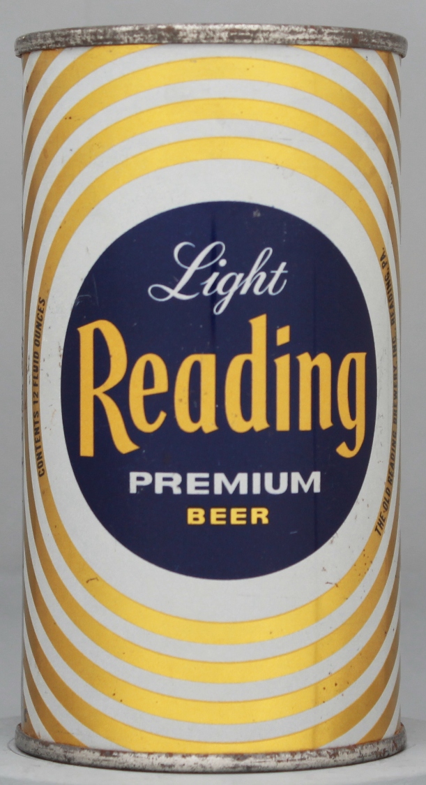Reading Light Premium Beer Flat Top Can