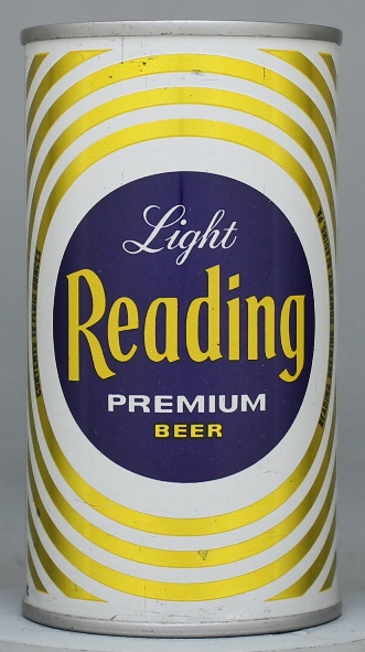 Reading Light Premium Beer Flat Top Can