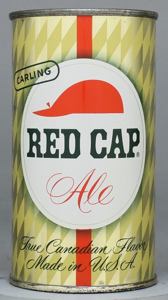Red Cap Ale Flat Top Can
