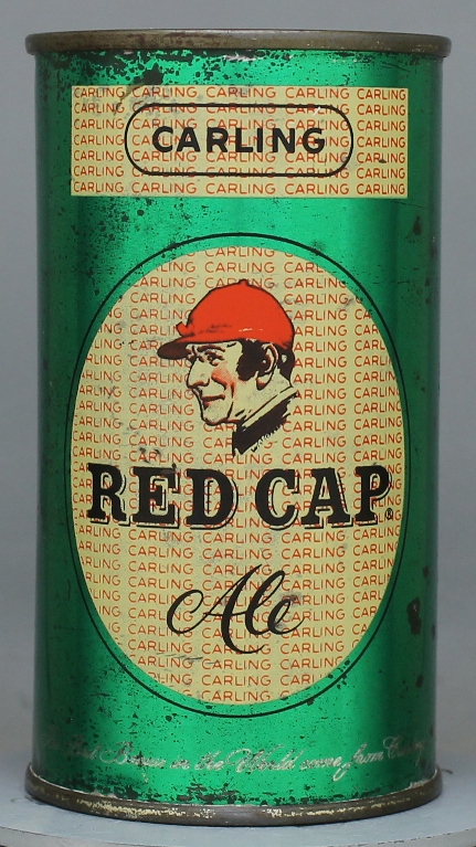 Red Cap Ale Flat Top Can
