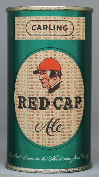 Red Cap Ale Flat Top Can