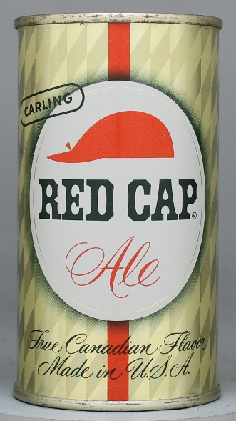 Red Cap Ale Flat Top Can