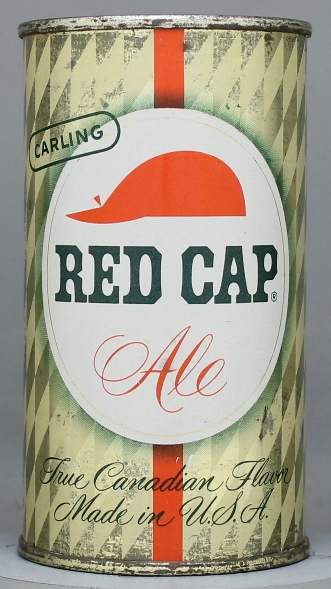 Red Cap Ale Flat Top Can