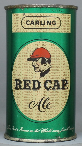 Red Cap Ale Flat Top Can