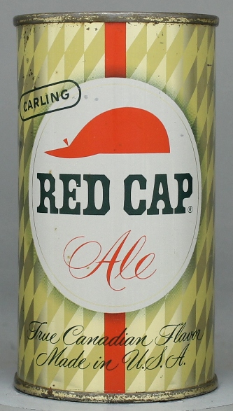Red Cap Ale Flat Top Can