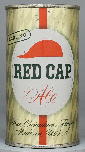 Red Cap Ale Flat Top Can