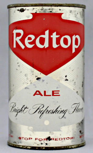 Red Top Ale Flat Top Can