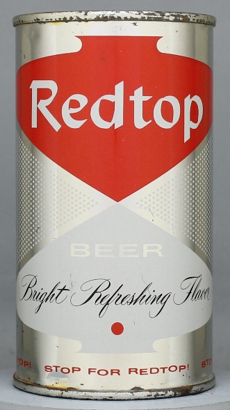 Red Top Beer Flat Top Can