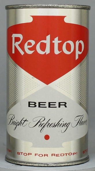Redtop Beer Flat Top Can