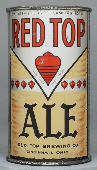Red Top Ale Flat Top Can