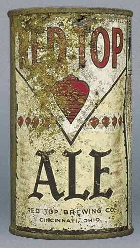 Red Top Ale Flat Top Can