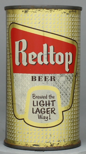 Redtop Beer Flat Top Can