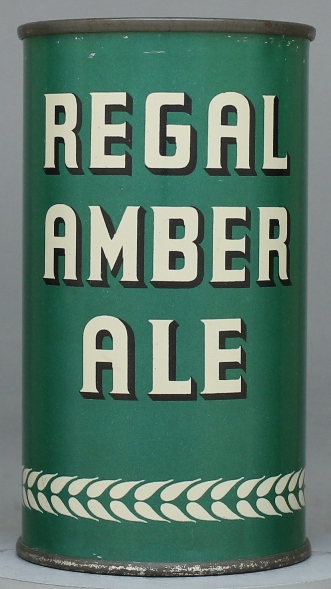 Regal Amber Ale Flat Top Can
