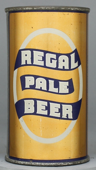 Regal Pale Beer Flat Top Can