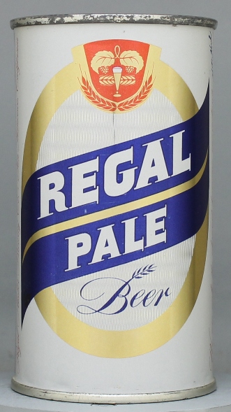 Regal Pale Beer Flat Top Can