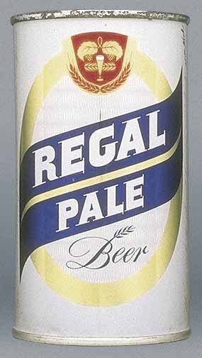 Regal Pale Beer Flat Top Can