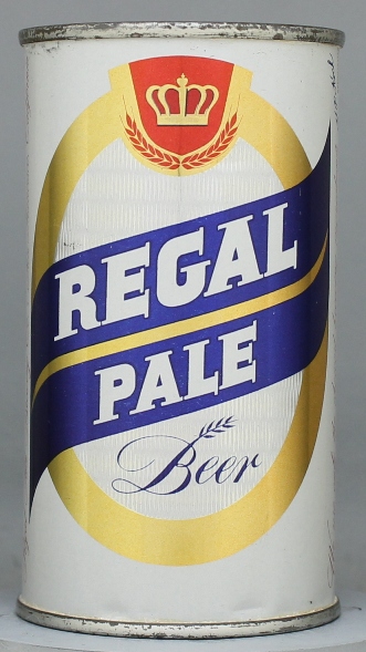 Regal Pale Beer Flat Top Can