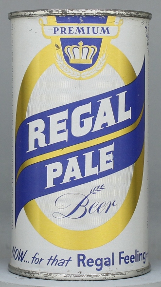 Regal Pale Beer Flat Top Can