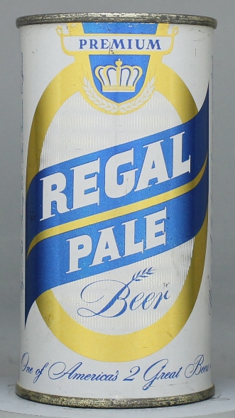Regal Pale Beer Flat Top Can
