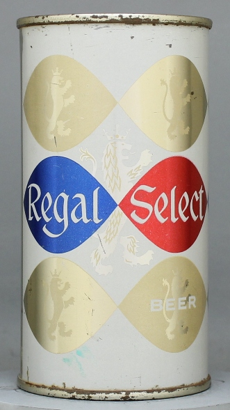 Regal Select Beer Flat Top Can