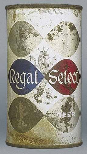 Regal Select Beer Flat Top Can