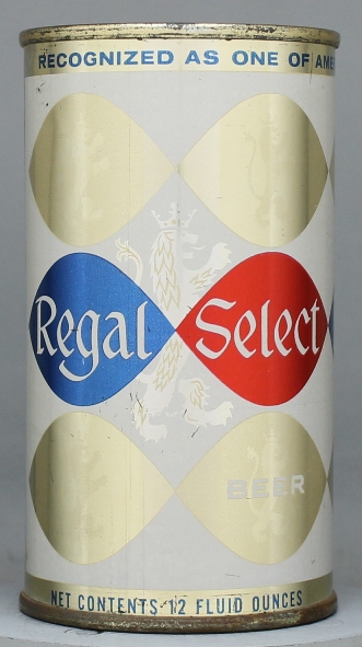 Regal Select Beer Flat Top Can