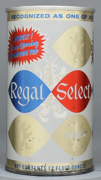 Regal Select Beer Flat Top Can
