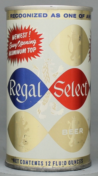Regal Select Beer Flat Top Can