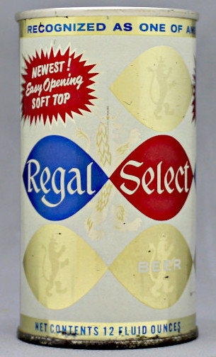 Regal Select Beer Flat Top Can