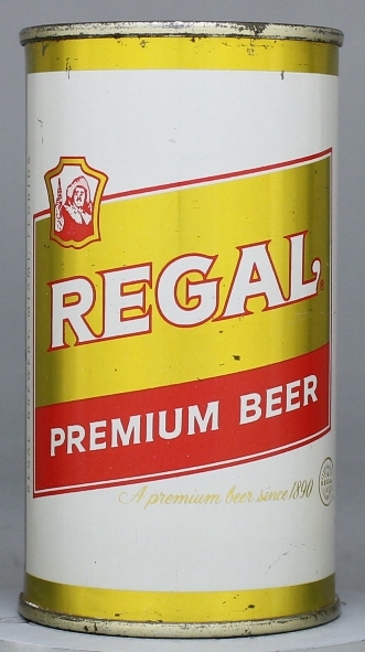 Regal Premium Beer Flat Top Can