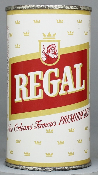 Regal Premium Beer Flat Top Can