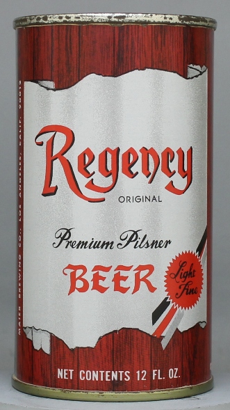 Regency Premium Pilsner Beer Flat Top Can