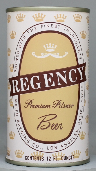 Regency Premium Pilsner Beer Flat Top Can