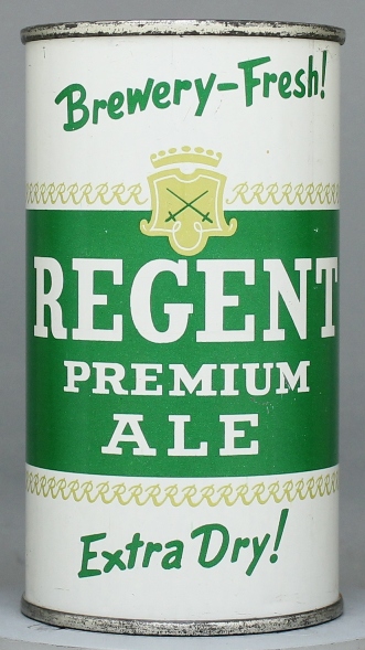 Regent Premium Ale Flat Top Can