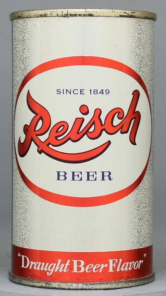 Reisch Beer Flat Top Can